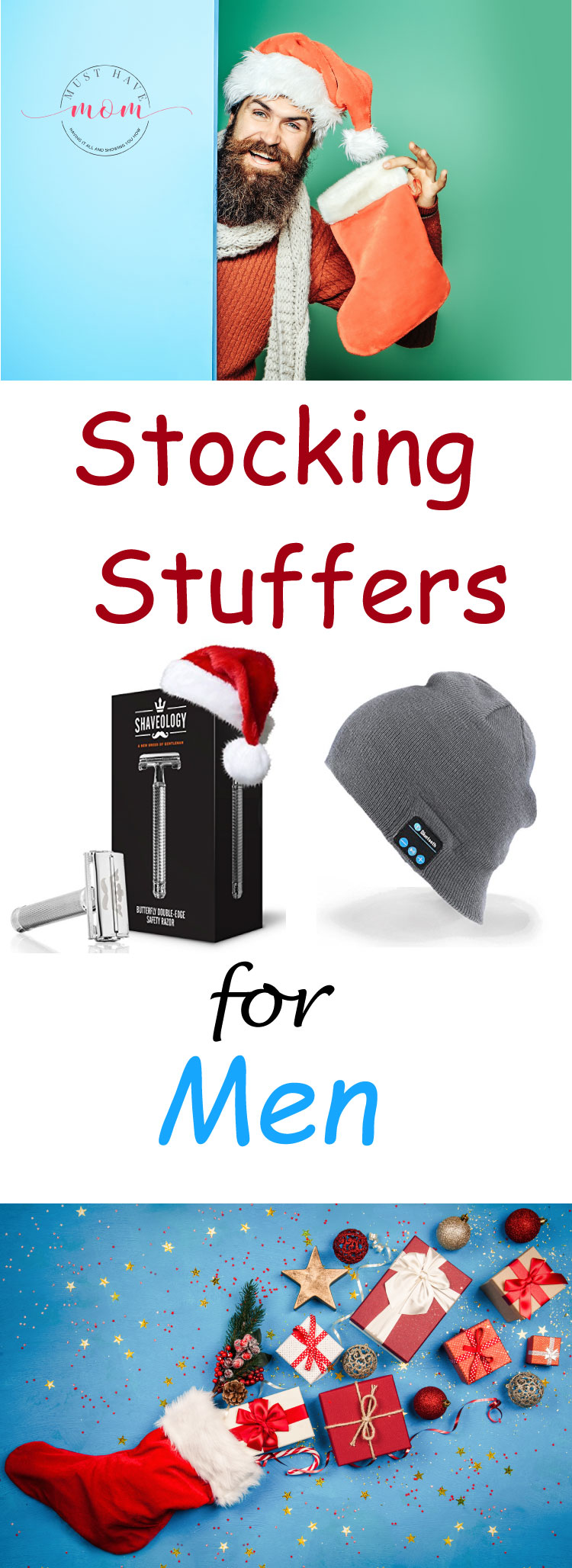 Figuring out a gift for any of the men in my life can seem like a impossible task.  These stocking stuffers for men are sure to delight anyone on your list.