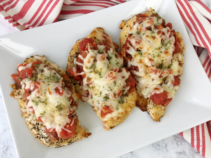 Quick and easy Bruschetta chicken dinner recipe! Italian food in under 30 minutes!