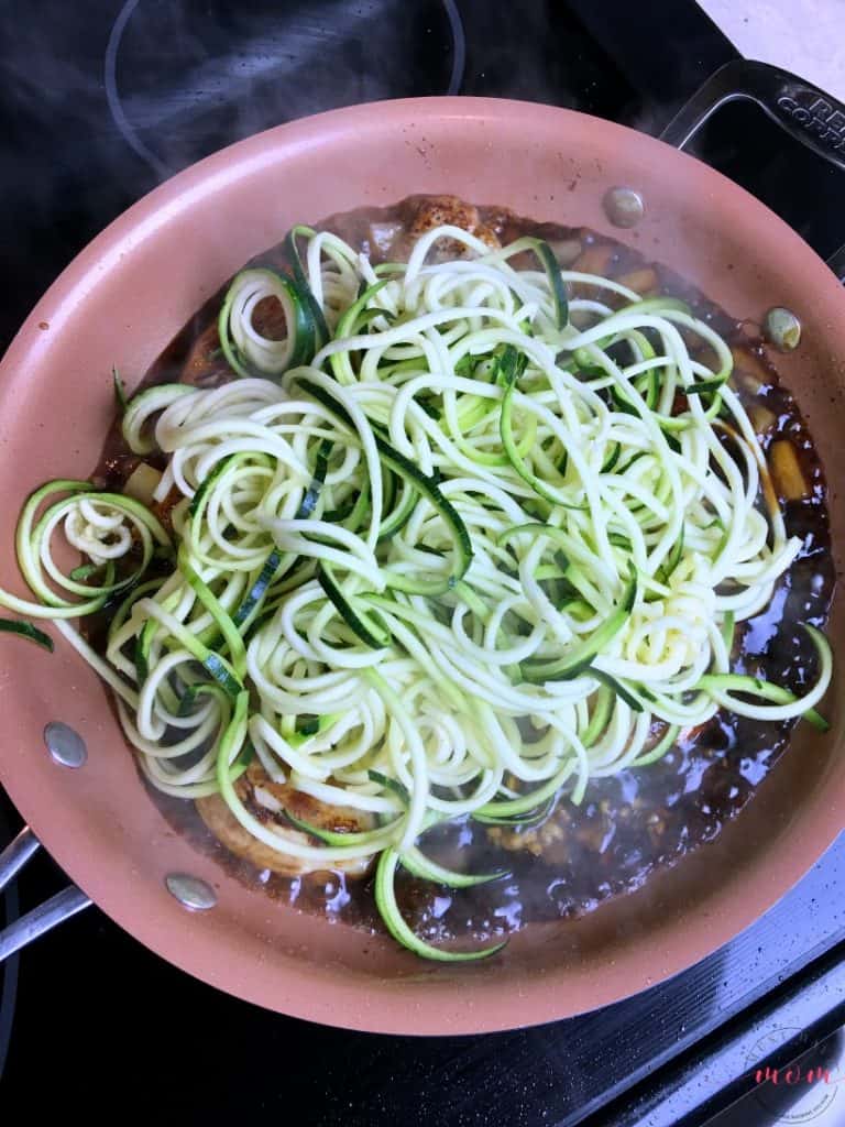 Easy Teriyaki Chicken with Zoodles Dinner Recipe! Must Have Mom