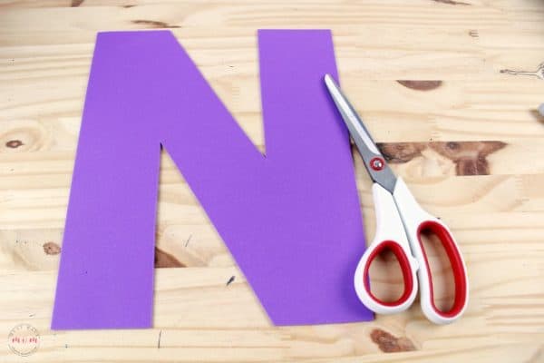 N is for Night Letter Craft {Free Printables} - Must Have Mom