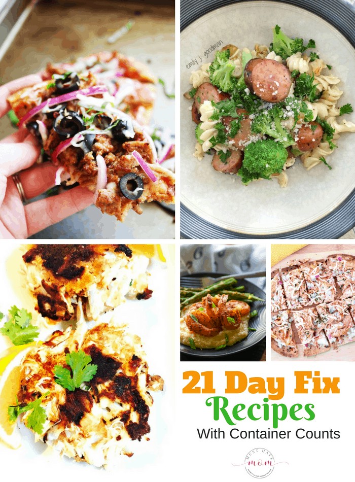 If you've been following the 21 day fix workout and meal plan, you are probably looking everywhere for 21 Day Fix Recipes. Below you will find over 20 types of delicious recipes that are 21 Day Fix approved! Everything you love, like turkey, chicken, seafood, and even vegetarian dishes.