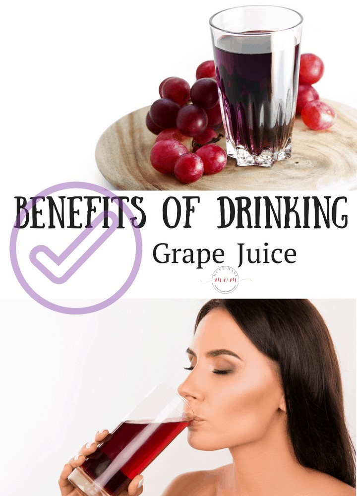 Besides being good for your heart, there are other benefits of drinking grape juice. 