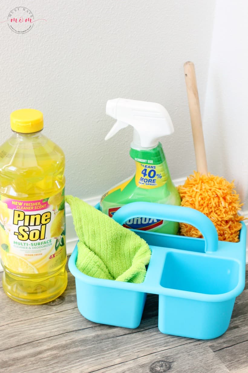 How often should you clean that? Free cleaning routine printable to keep your house clean in less time.