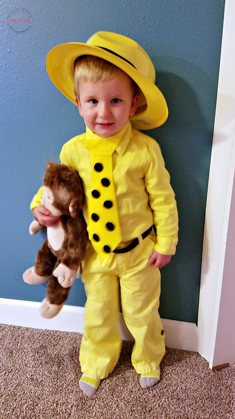 curious george costume homemade - Must Have Mom