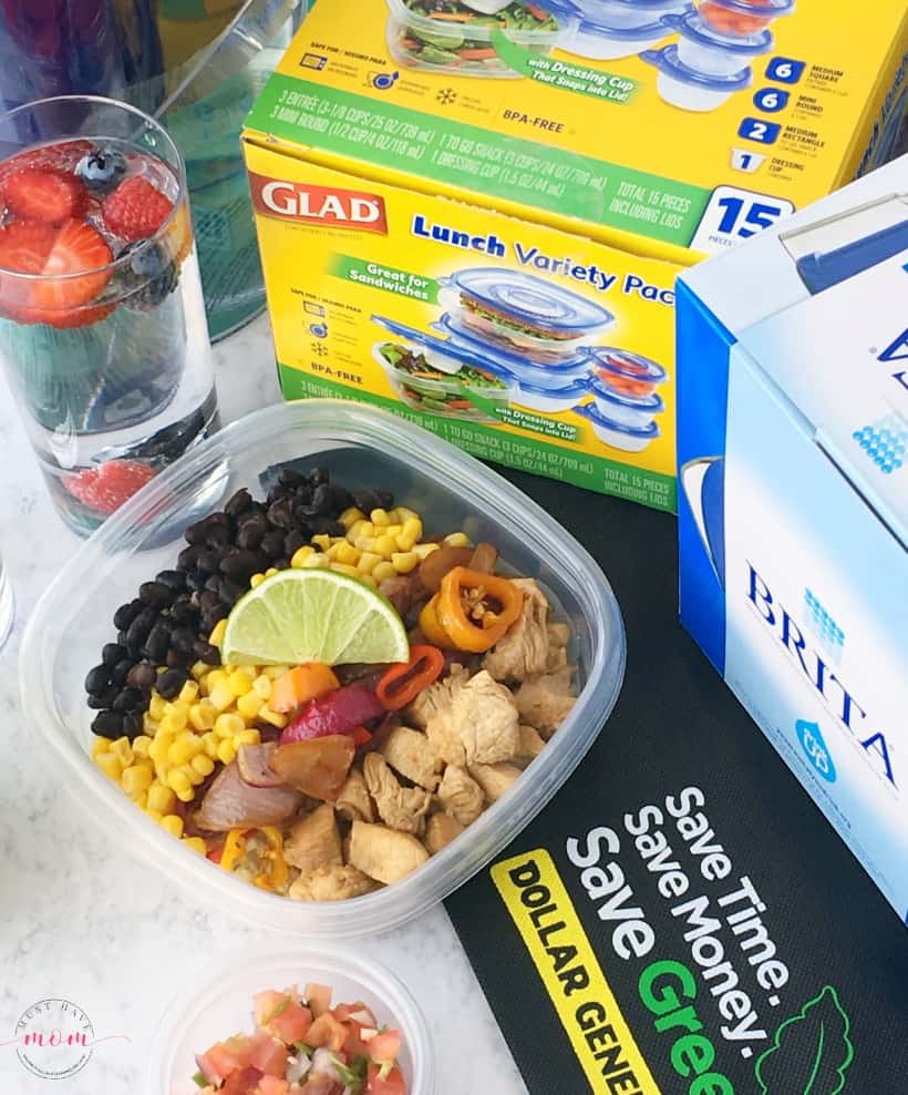 Healthy habits even if you're on a budget! Easy ways to live healthy on a budget. Get almost everything at Dollar General!