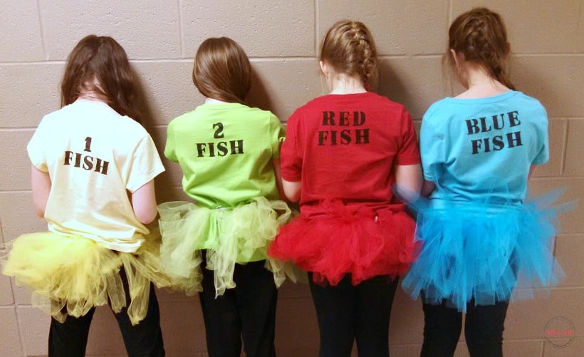 Dr. Seuss Red Fish Kids Costume