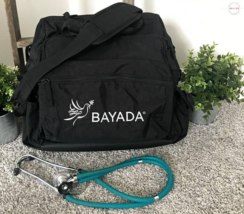 BAYADA custom nurses bag