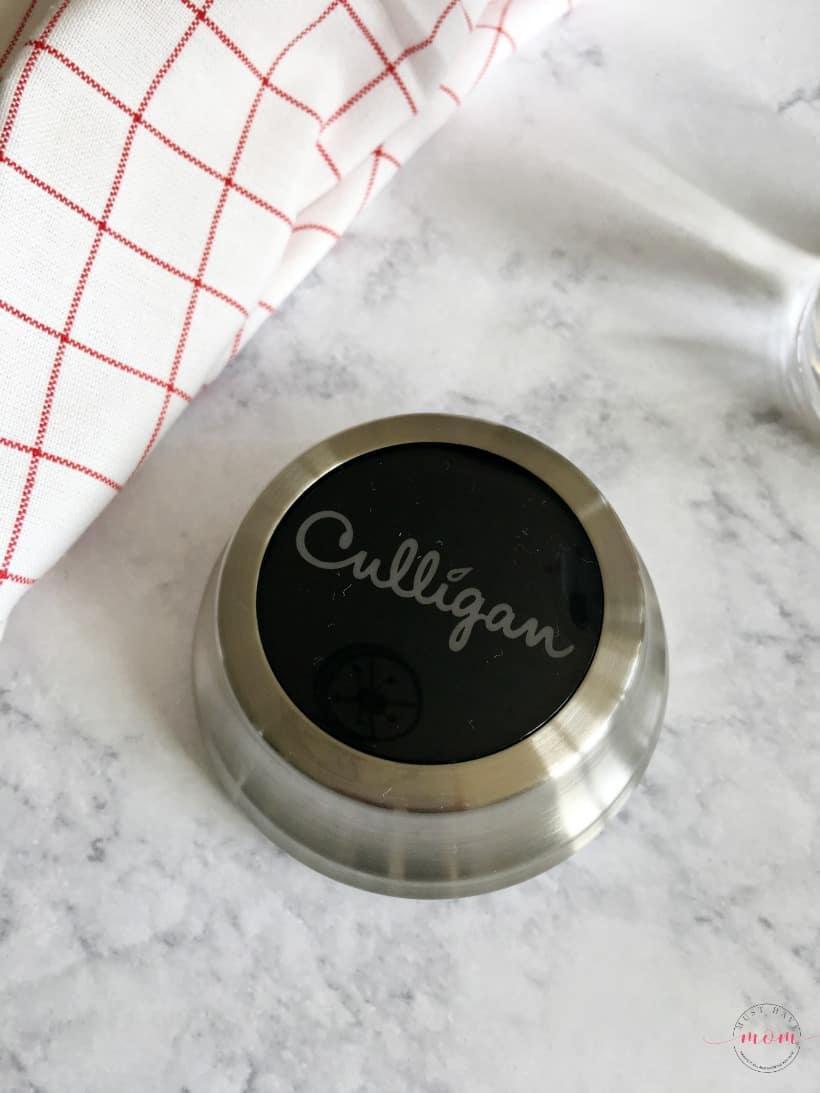 Culligan clean water button