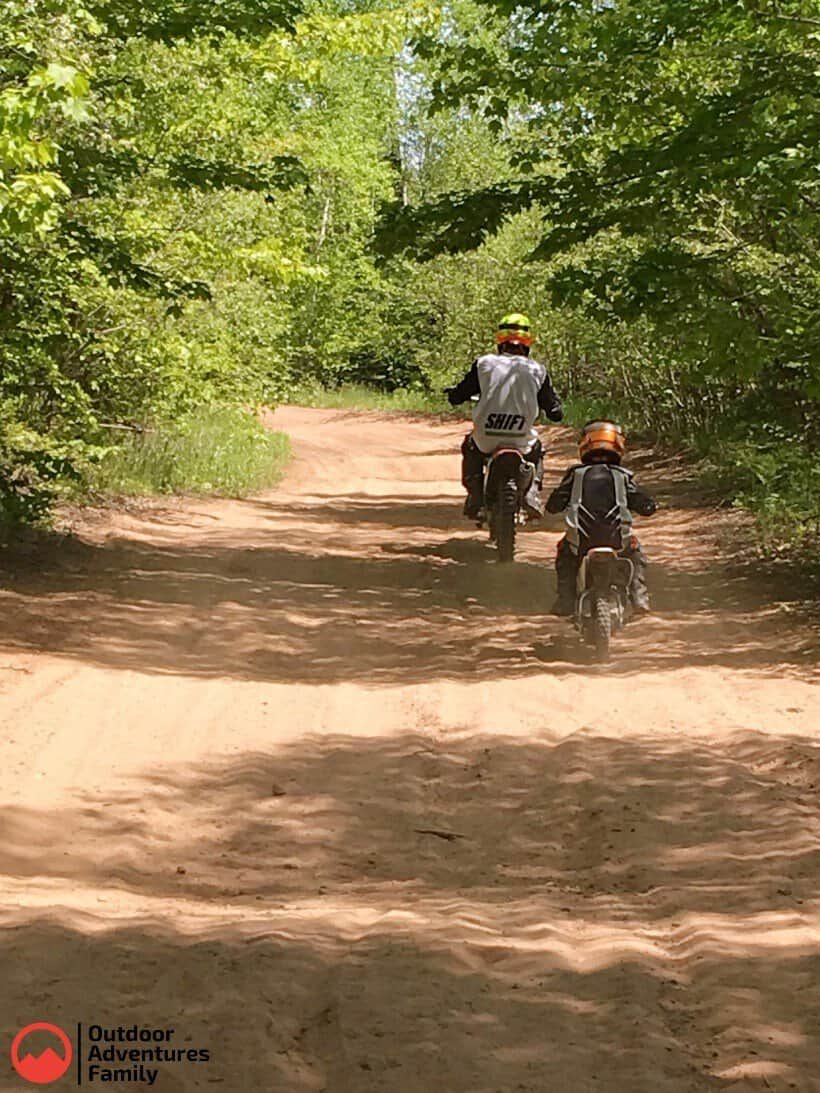 family dirtbike ride