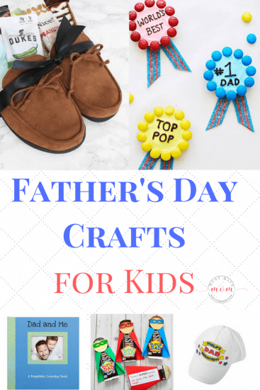 These Father's Day crafts for kids are the perfect way for children to show dad just how much they love them. You are sure to find the ideal Father's day crafts for kids on this list.