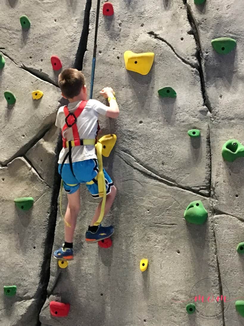 Great Wolf Lodge Rock Wall