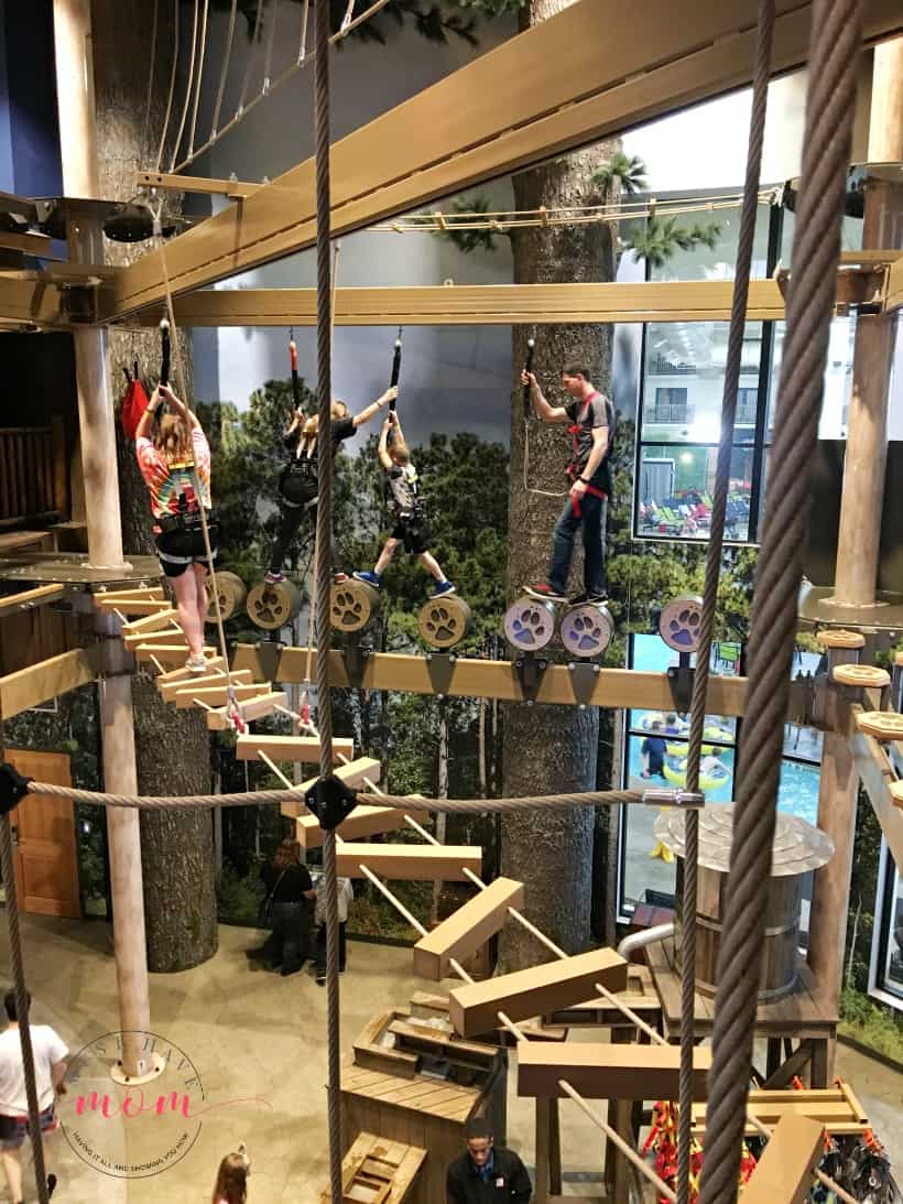 Great Wolf Lodge Ropes Course