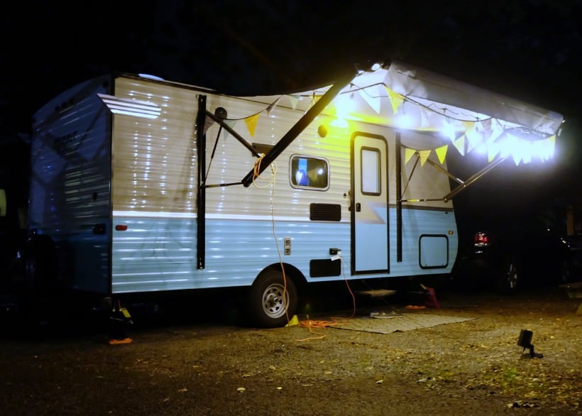 Camper exterior makeover