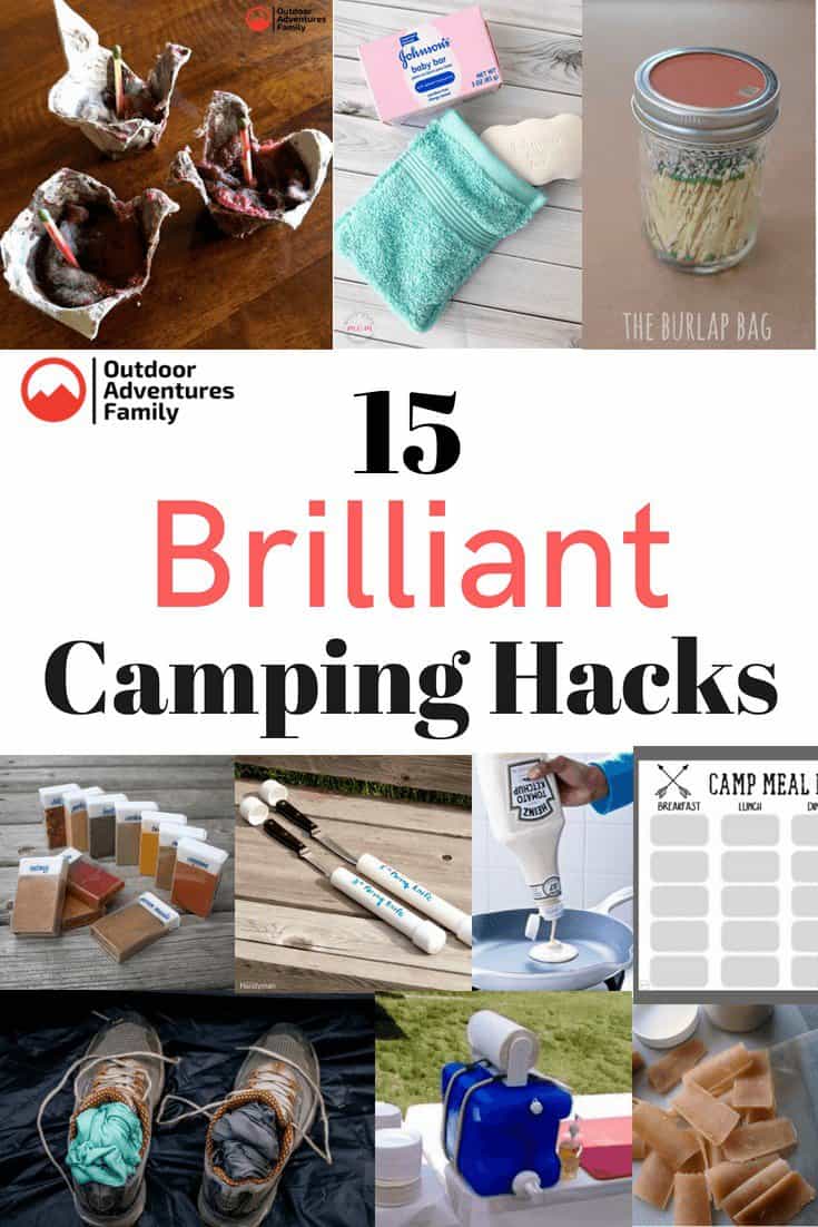 15 Brilliant Camping Hacks