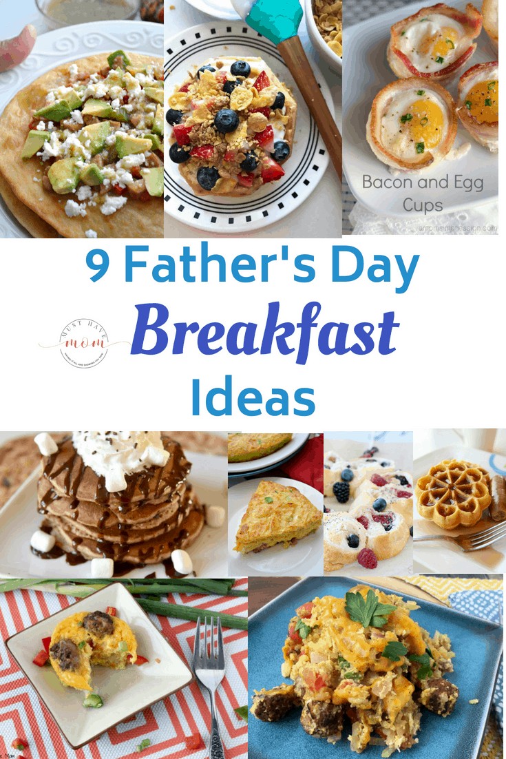 These Father's Day breakfast ideas are a scrumptious way to start the day and show Dad just how much he means to you.  Let's take a look at some wonderful Fathers' Day breakfast ideas. 