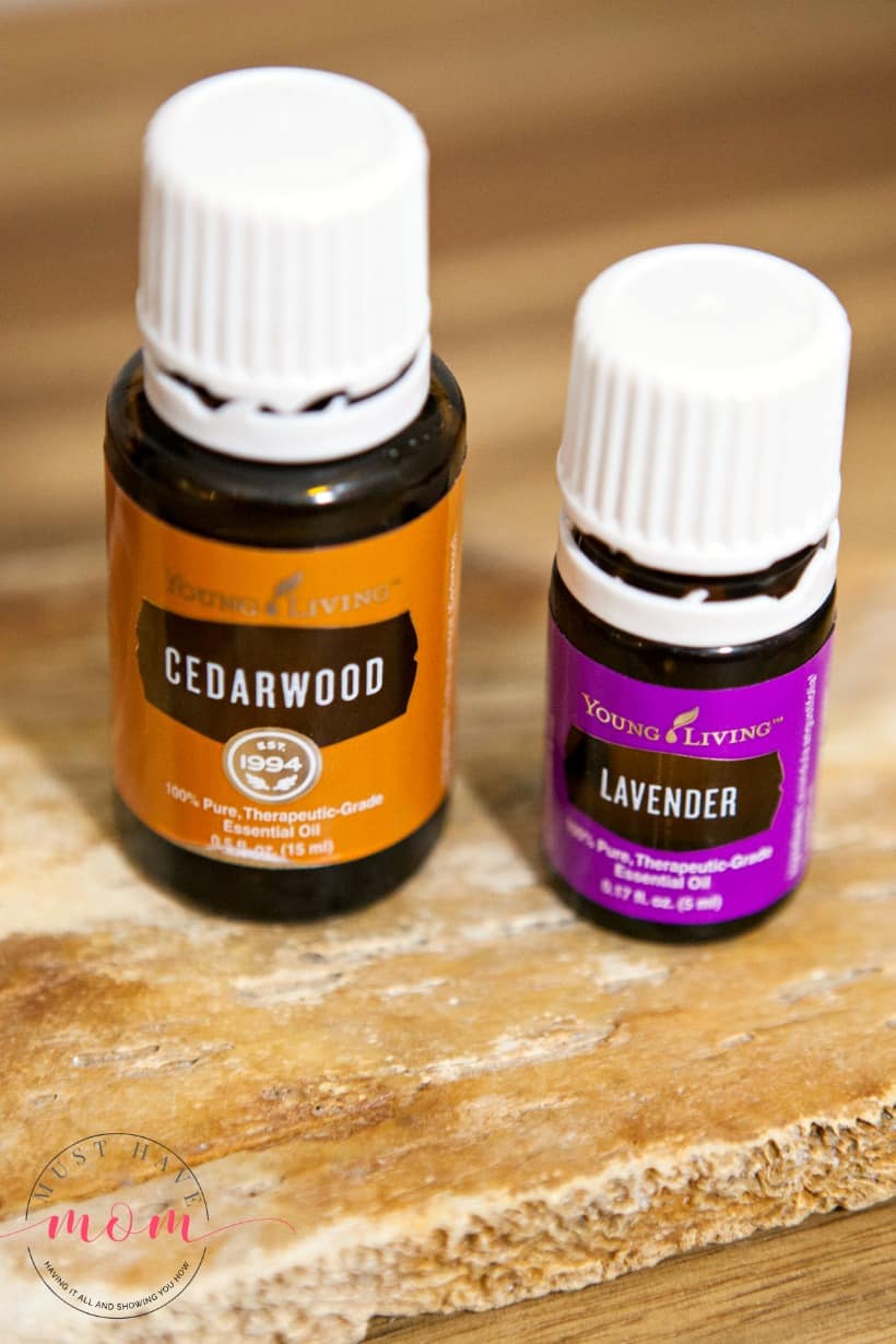 Young Living Cedarwood and Lavender