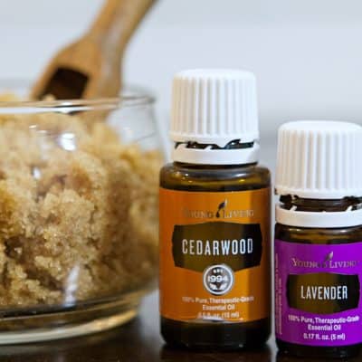 Cedarwood and Lavender DIY Sugar Scrub Recipe