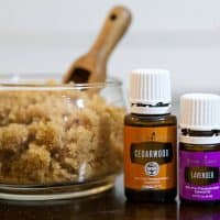essential oil sugar scrub