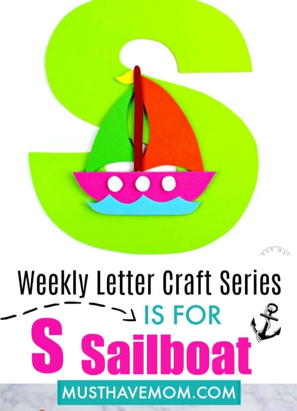 S is for Sailboat Craft