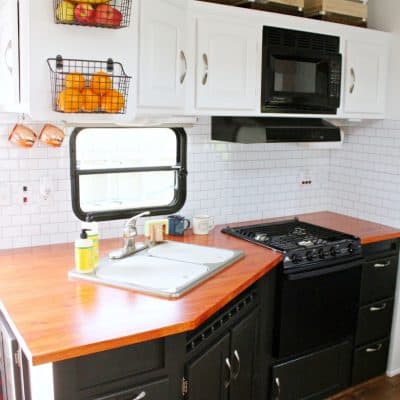 Modern Mountain RV Makeover Before & After Pictures