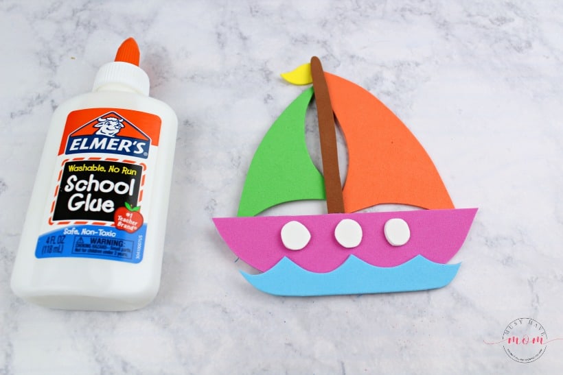 foam sailboat craft