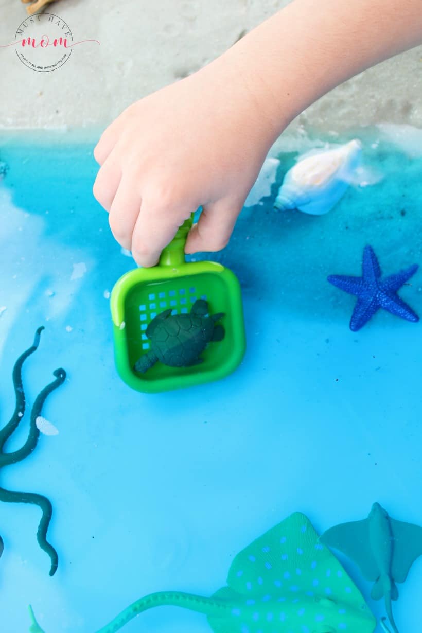 ocean sensory play