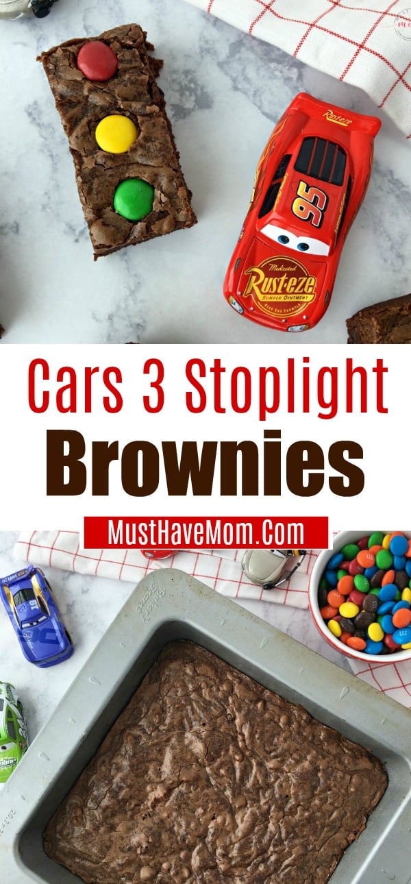 Cars Stoplight Brownies Food Idea