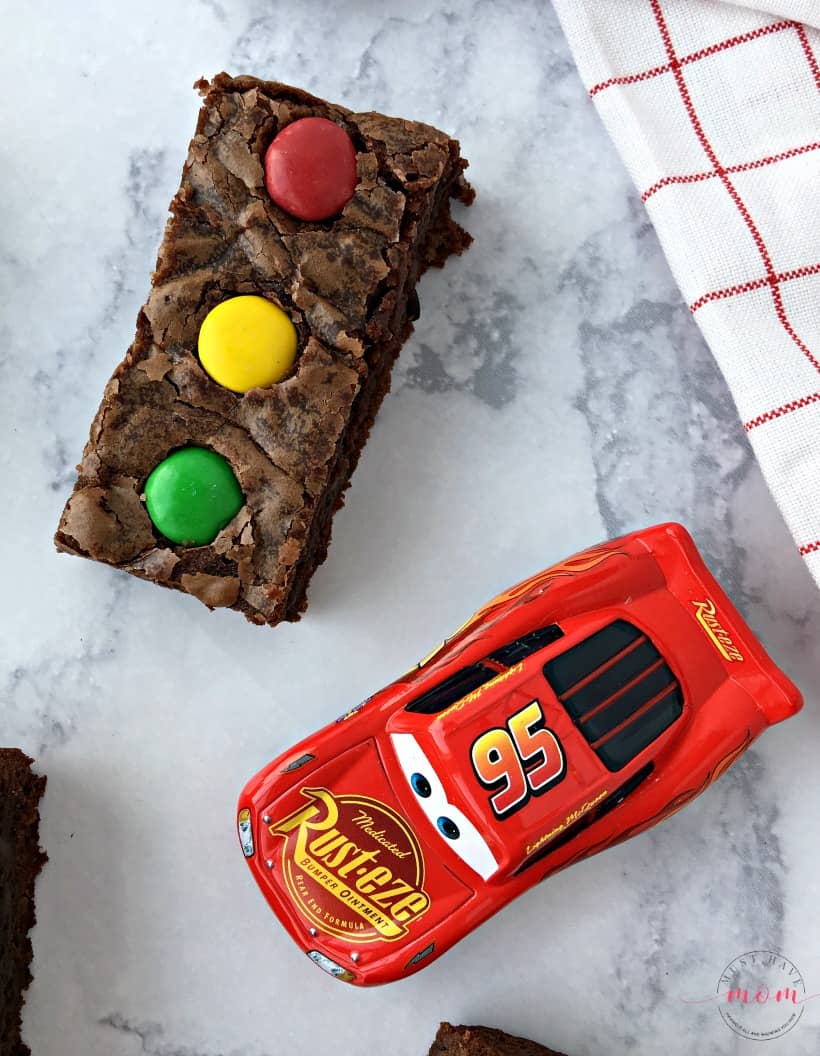 stoplight brownies