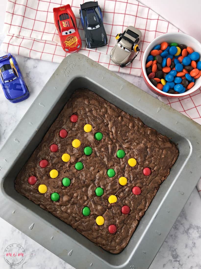 how to make stoplight brownies