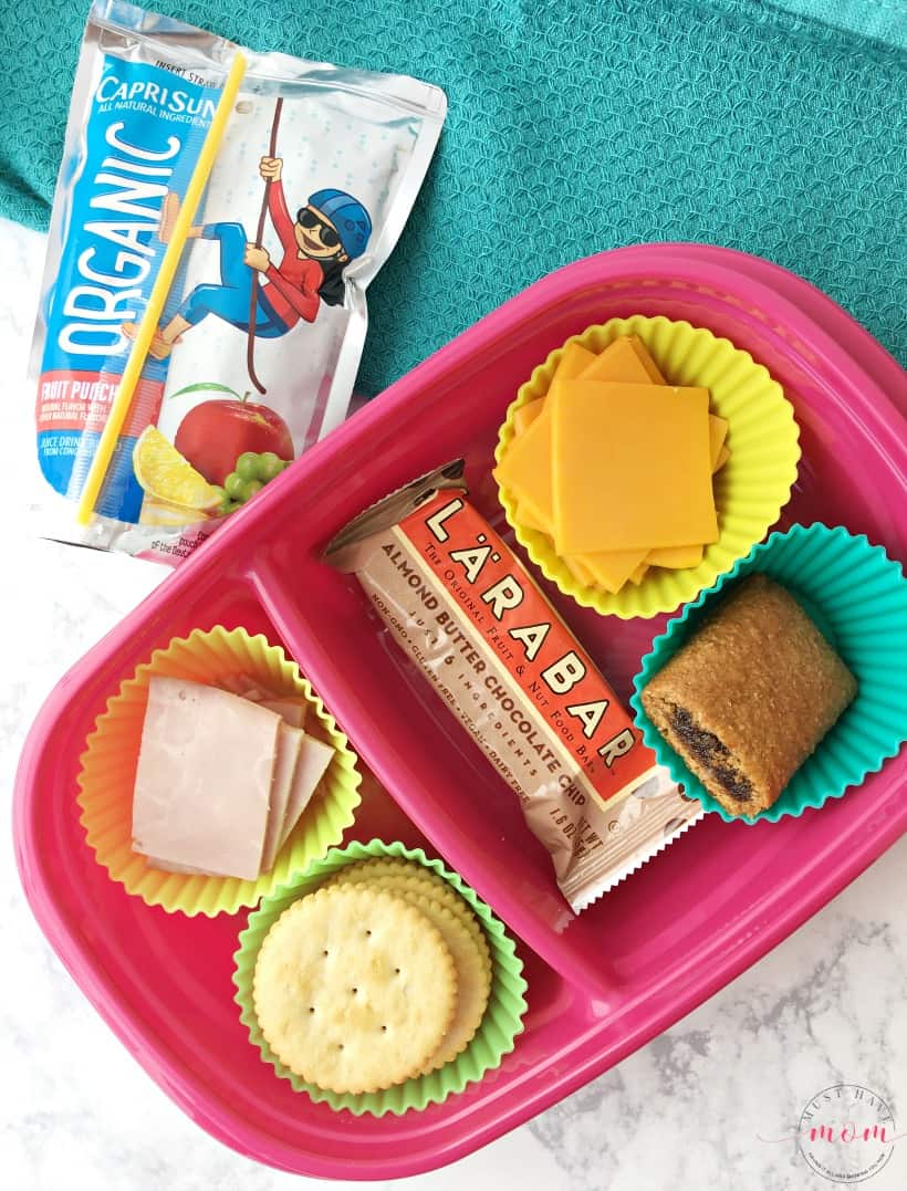 homemade healthy lunchable