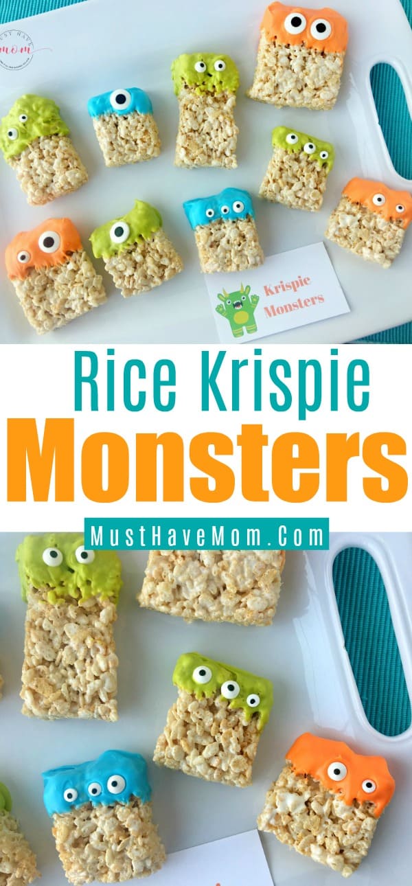 Halloween Rice Krispie Treats - Must Have Mom