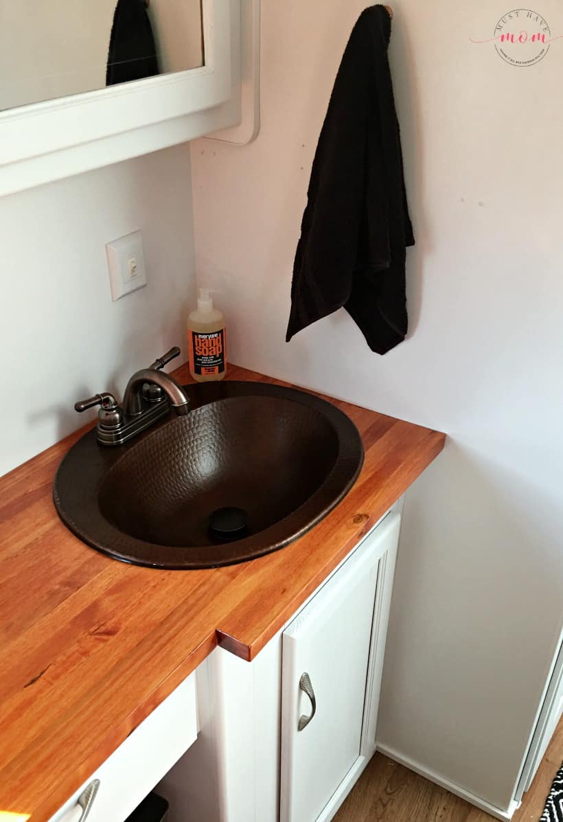 replacing rv bathroom sink