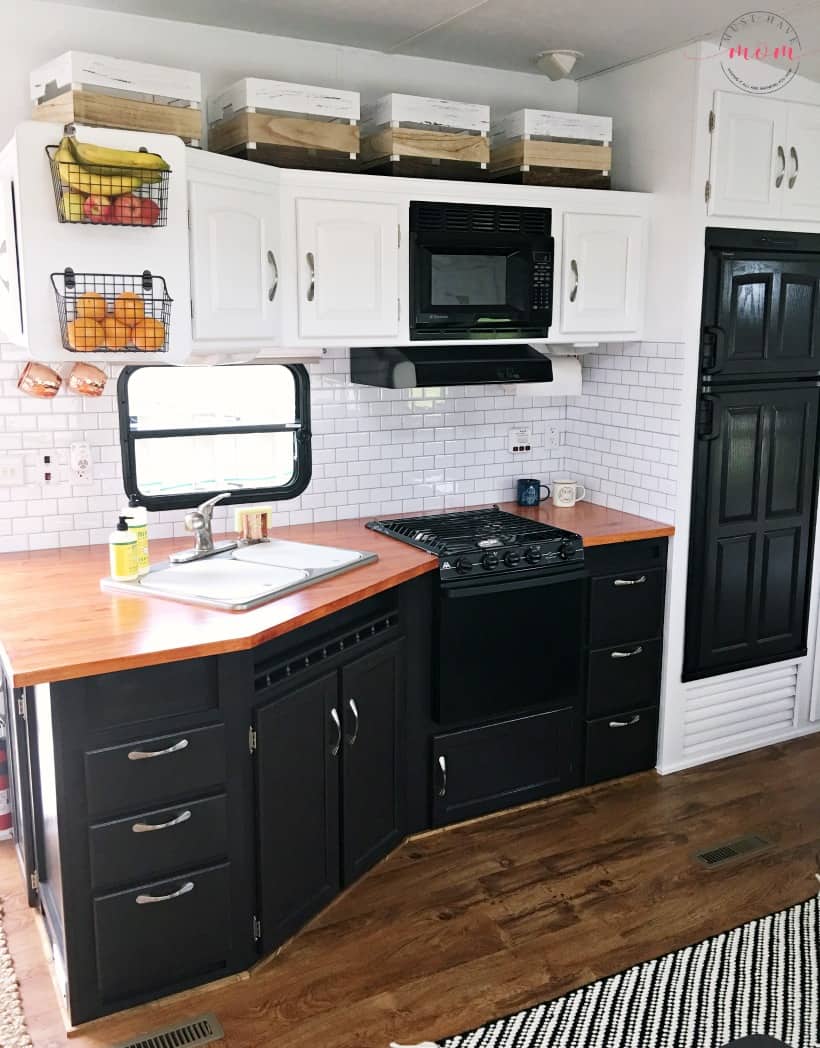 Easy DIY Bathroom Countertop Cabinet - The Lived-in Look