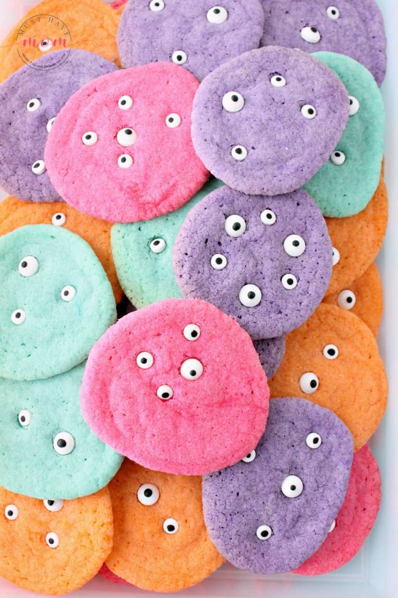 eyeball monster cookies