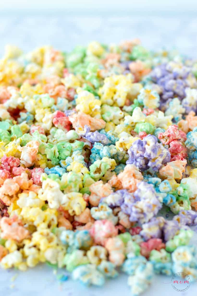 rainbow jello popcorn 