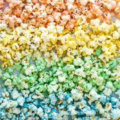 rainbow jello popcorn