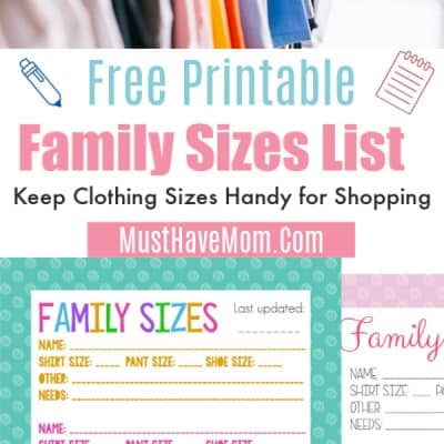 Free Printables Archives - Page 2 of 16 - Must Have Mom
