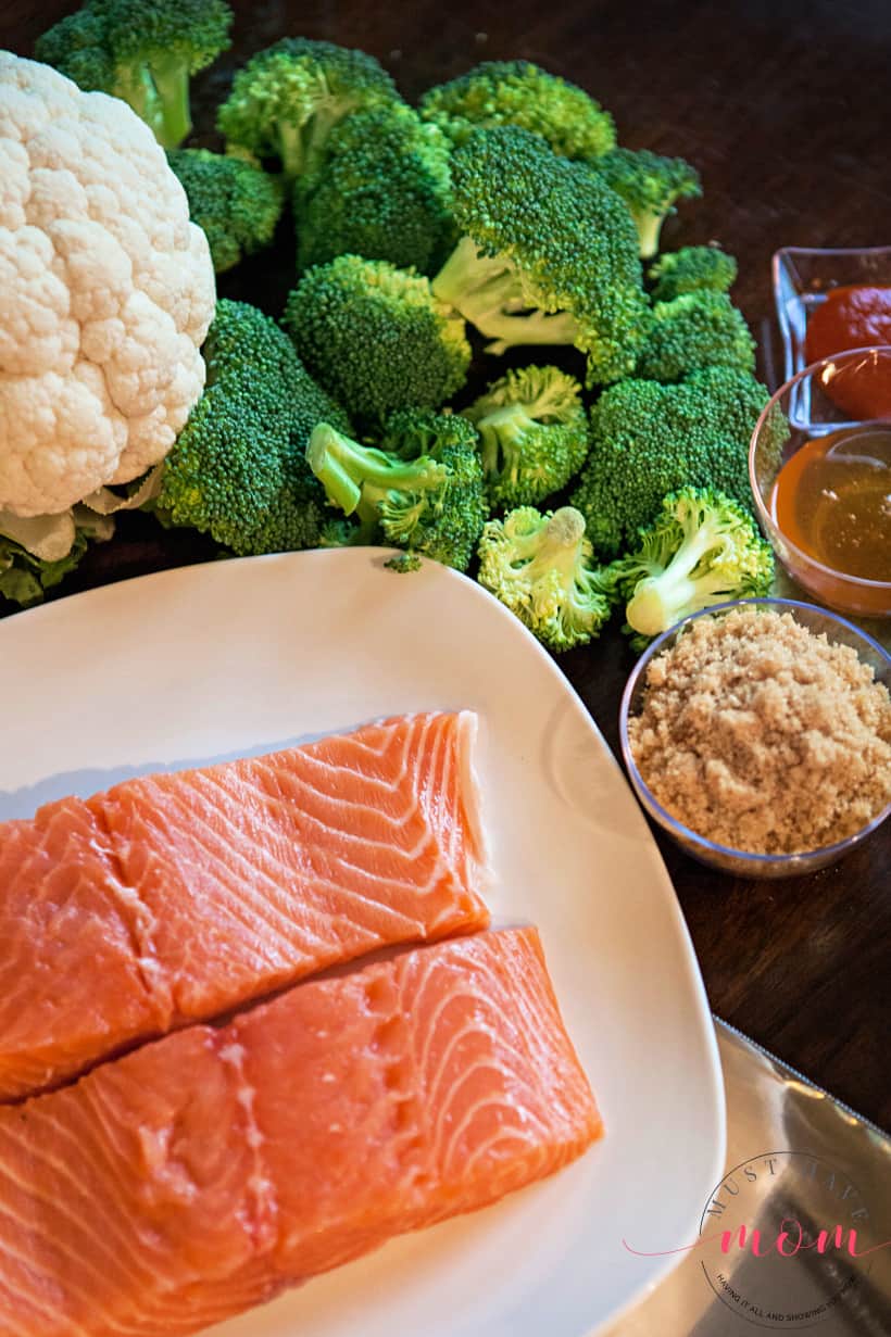 asian salmon foil packet ingredients