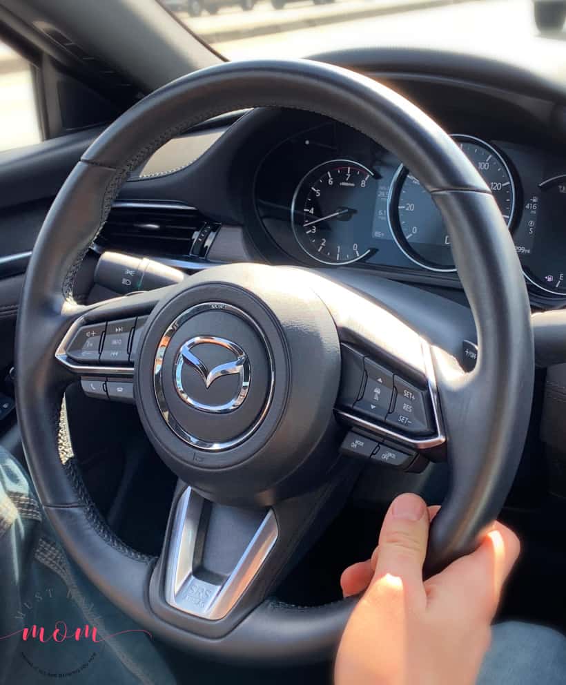 Mazda6 steering wheel