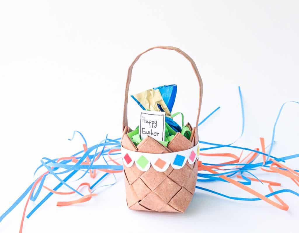 Paper Weaving Basket Easter Crafts For Kids Must Have Mom