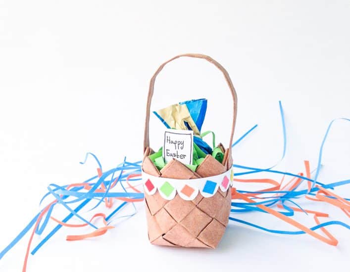 Paper Weaving Basket Easter Crafts For Kids Must Have Mom