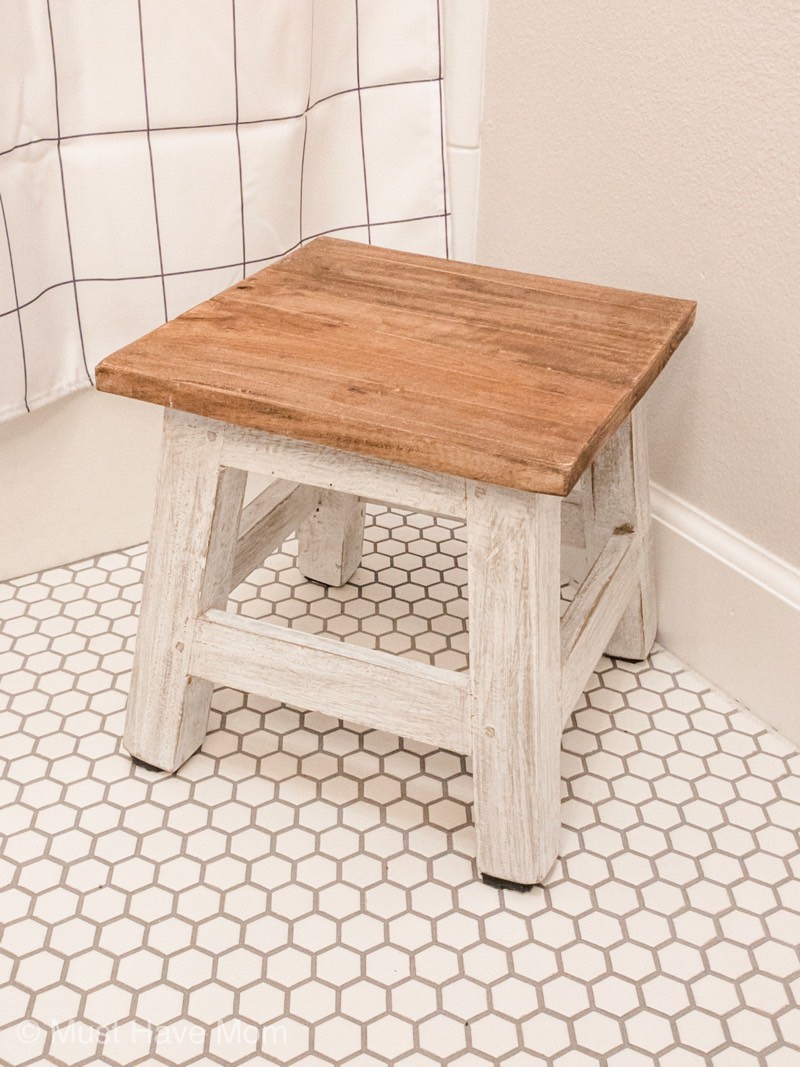 Farmhouse step stool