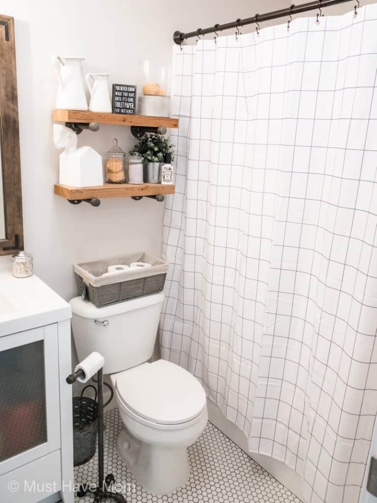 DIY Small Bathroom Remodel - Must Have Mom