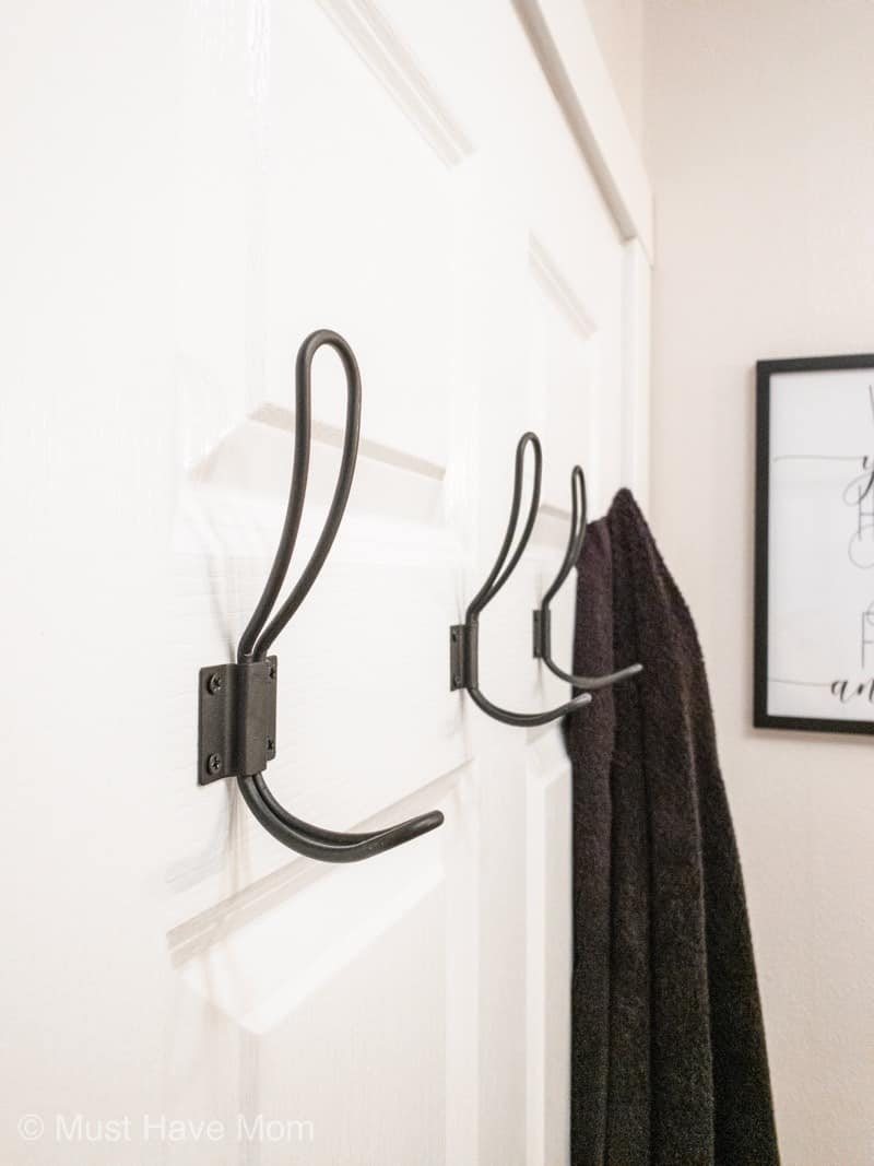 farmhouse style towel hooks