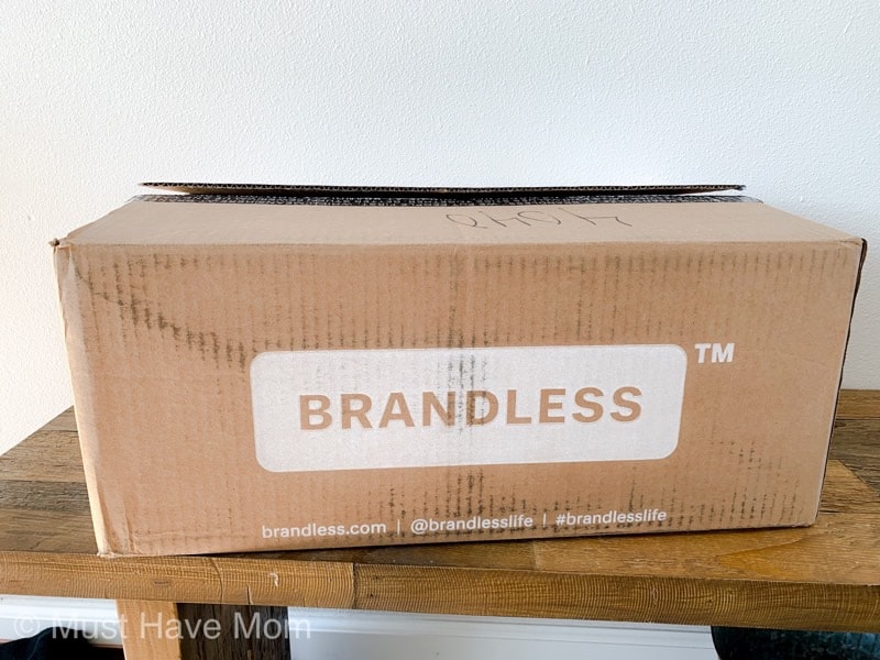 Brandless unboxing