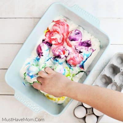How To Tie Dye Eggs With Homemade Egg Dye