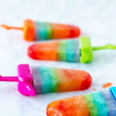 Make Homemade Popsicles | Rainbow Jello Ice Pops