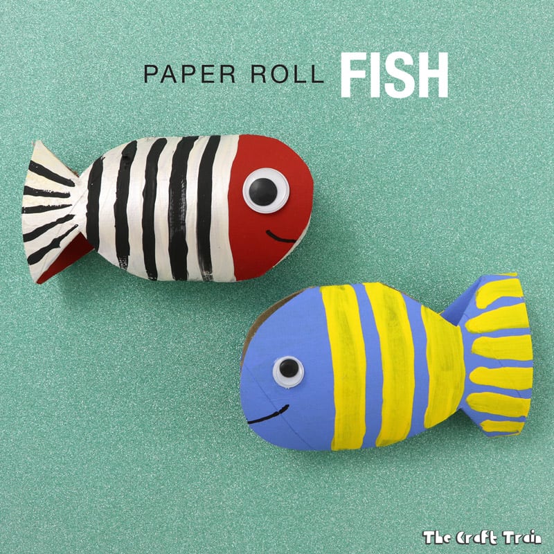 toilet paper fish craft