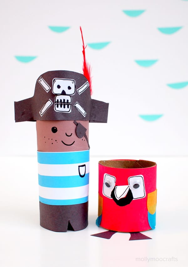 pirate and parrot craft