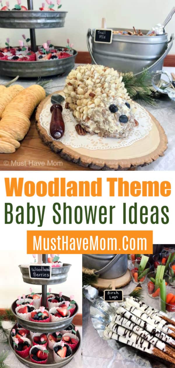 Woodland Theme Baby Shower Must Have Mom